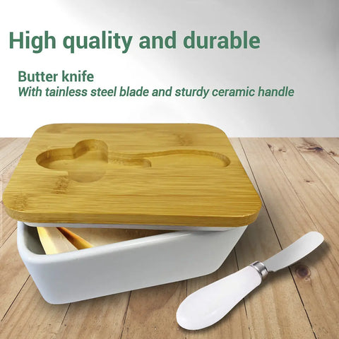 Butter Dish With Lid.