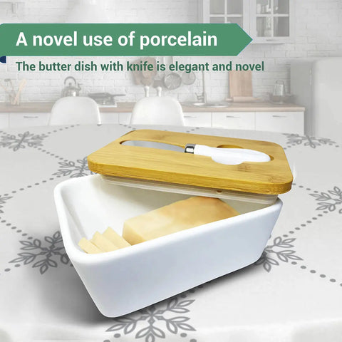 Butter Dish With Lid.